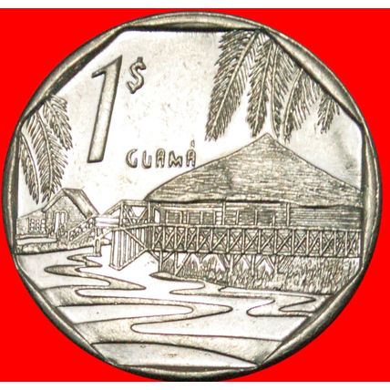 COIN alignment ↑↓ CONVERTIBLE PESO: CUBA ★ 1 PESO 1998!!!★LOW START★NO RESERVE