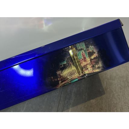 London England Churchill EMPTY Collectible Tin Storage Container Decor {}