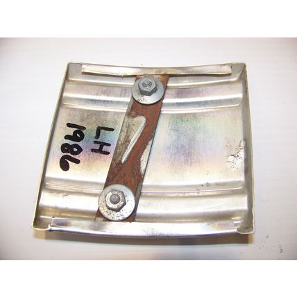 1986 DODGE TRUCK POWER RAM ROYAL SE LH CAB TRIM OEM 4" X 4 5/8"