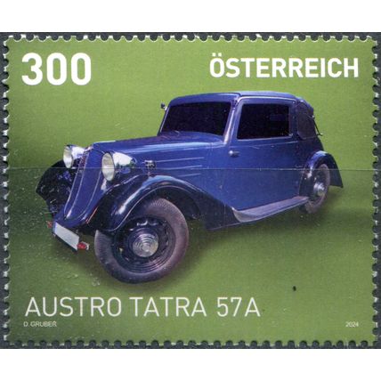 Austria. 2024. Cars. Austro Tatra 57A (MNH **) Stamp