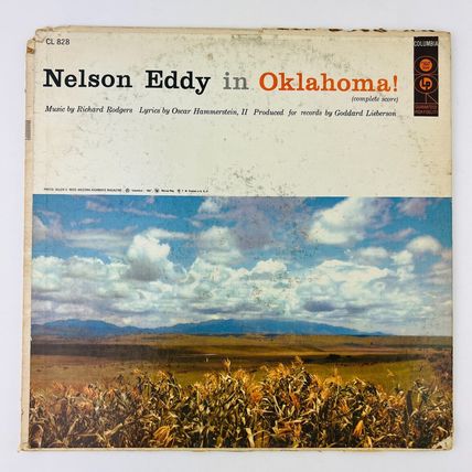 Nelson Eddy – Oklahoma! Vinyl LP Record Album CL-828