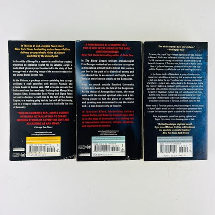 James Rollins Paperback 3 Book Lot #5