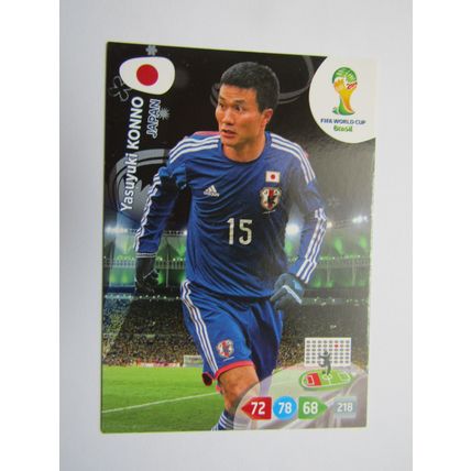 Yasuyuki Konno - Japan - 2014 Panini Adrenalyn XL Brazil World Cup (ef1)
