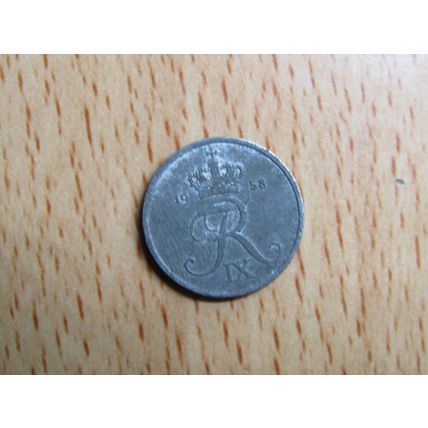Denmark 1958 1 Ore Coin