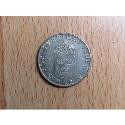Sweden 1985 1 Krone Coin