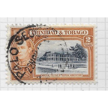 TRINIDAD & TOBAGO 1938 PALO SECO POSTMARK SG247 TROPICAL COLLEGE IMPERIAL