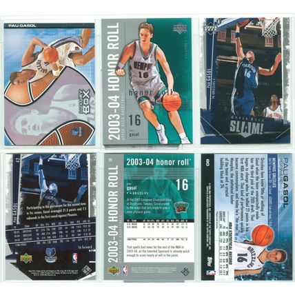PAU GASOL 4x card lot