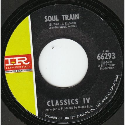 CLASSICS IV - SOUL TRAIN, US, Imperial 66293, '68