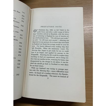 RARE* 1922 ROBERT LOUIS STEVENSON "THE WRECKER" VOL 17 ANTIQUE BOOK (P6)