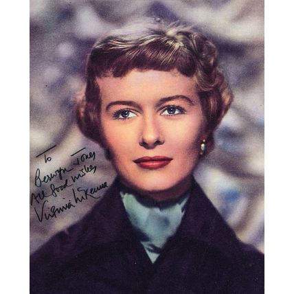Virginia McKenna of Born Free Film Large 10x8 Hand Signed Photo