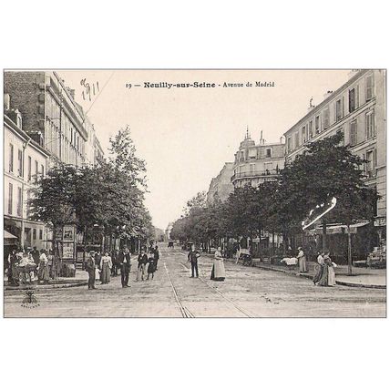 92 - Neuilly sur Seine - avenue de Madrid