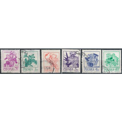Flowers - Poland 1974 - FH - MiNr 2296/301 (F)