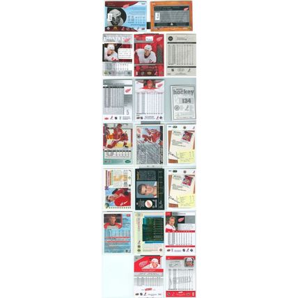 Nicklas Lidstrom 19x card lot incl Inserts