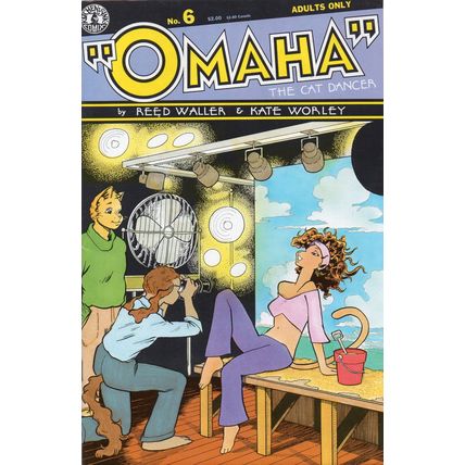 OMAHA: THE CAT DANCER #6 KITCHEN SINK (1987)