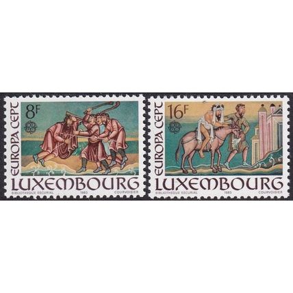 Luxembourg 1983 SG 1108-9 UMM Europa/CEPT (G-132 (2))