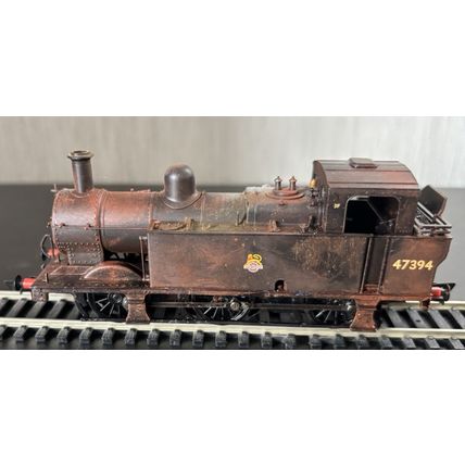 Bachmann 32-231 Class 3F Fowler Jinty 47394 BR Black, Weathered, DCC Fitted MIB