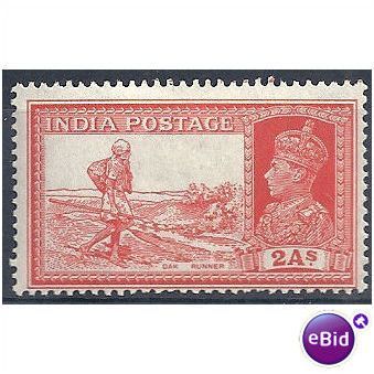 India 1937 SG251 2a Vermillion Mounted Mint. .