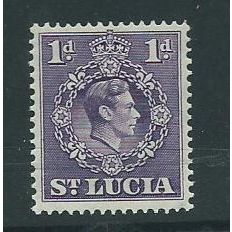 st.lucia victoria sg129 sg 129 hm