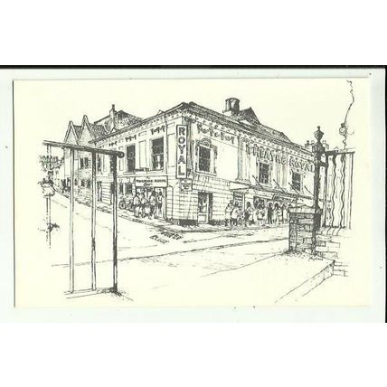 Hampshire WINCHESTER Theatre Royal Art Postcard