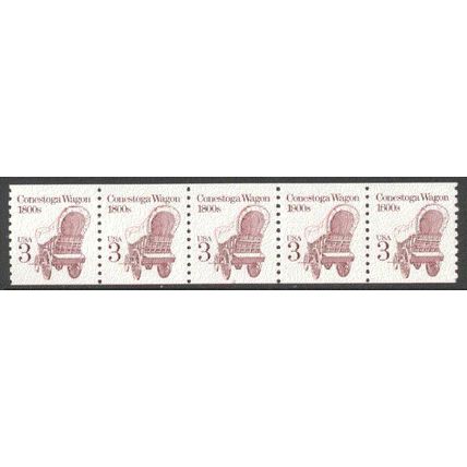 2252av 3c Conestoga Wagon Fine MNH SG PNC 3/5 R0813