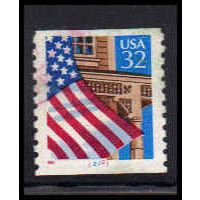 Used 2913 32c U.S. Flag Over Porch Very Fine CNS 22221 PA0846