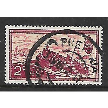 SOUTH AFRICA 1971 REPUBLIC 2c LANDING BRITISH SETTLERS SG305 FINE USED