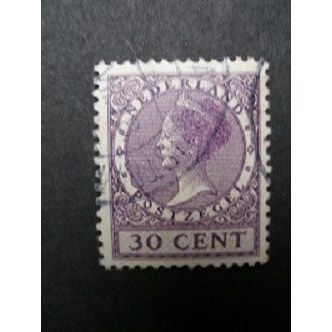 Netherland 1927 - Queen Wilhelmina ( 30ct ) - USED