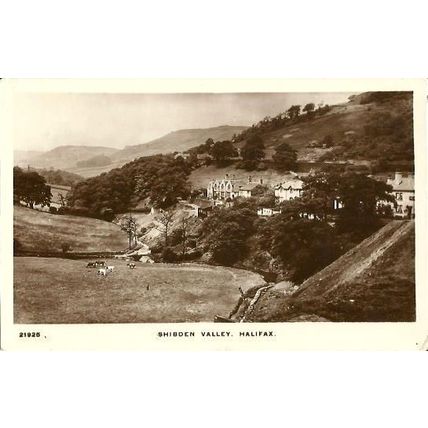 Yorkshire HALIFAX Shibden Valley Postcard (Grosvenor 21925)