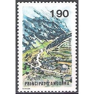 Andorre Français 1987 Michel 381 Neuf ** Cote (2008) 1.50 € Tourisme Ransol