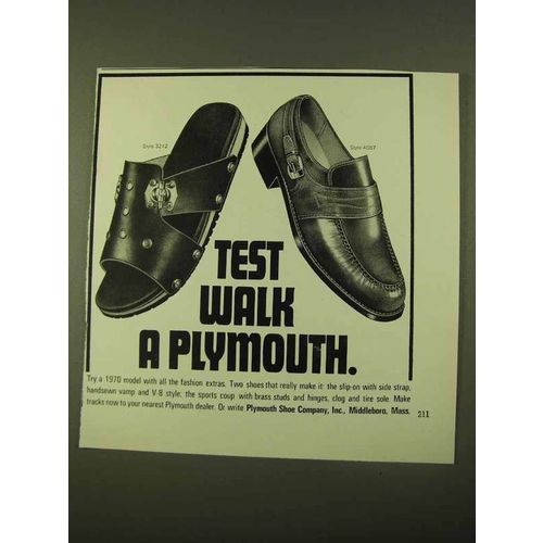 1970 Plymouth Shoes Ad - Style 3212 and Style 4087