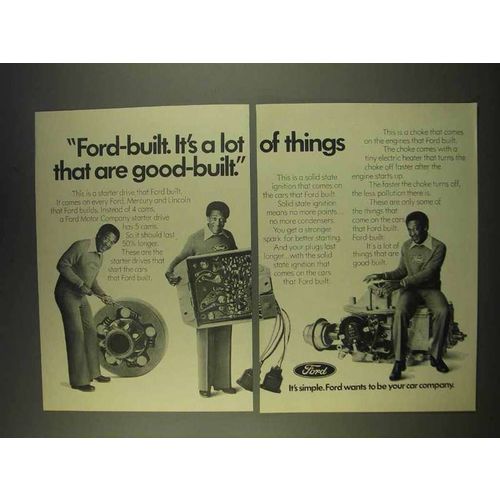 1976 Ford Motor Company Ad - Bill Cosby