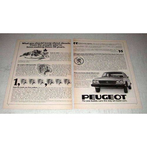 1978 Peugeot 504D Car Ad - Know About Diesels