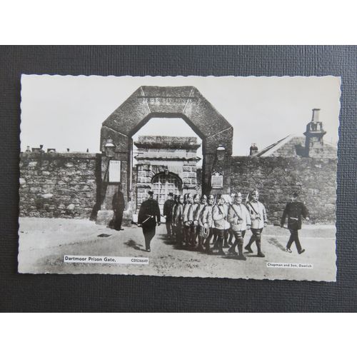 Dartmoor Prison Gate, Devon Postcard