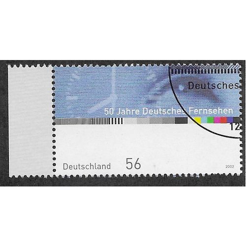 GER 2002 56c '50TH ANN OF GERMAN TELEVISION' USED (EBID54-132)