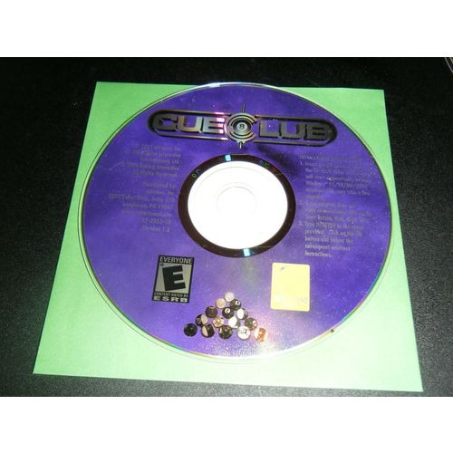 Cue Club (PC, 2001)