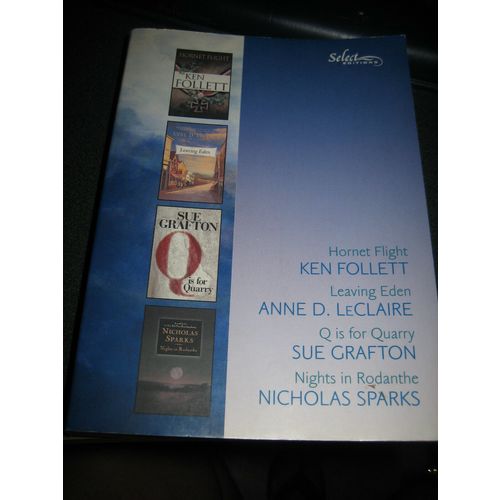 Reader's Digest Hornet Flight Leaving Eden Q is for Quarry & Nights in Rodanthe