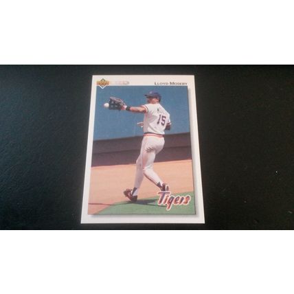 1992 Upper Deck Card # 468 Lloyd Moseby Excellent-Mint (6) Detroit Tigers