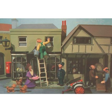 Trumpton BBC TV Show 1970s Official Postcard