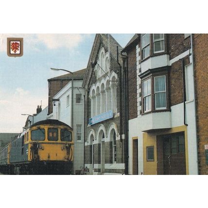 Royal Dorset Yacht Club Weymouth Boat Train Postcard