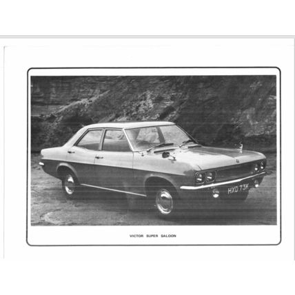 Vauxhall Victor FD Owners Maintenance Handbook 1973 900550767 PDF