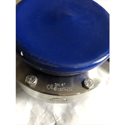 NEW DEFINOX DPAX DN100 SPRING PRESSURE VALVE 4",DEFINOX DN4 100N,090MD 035,AM