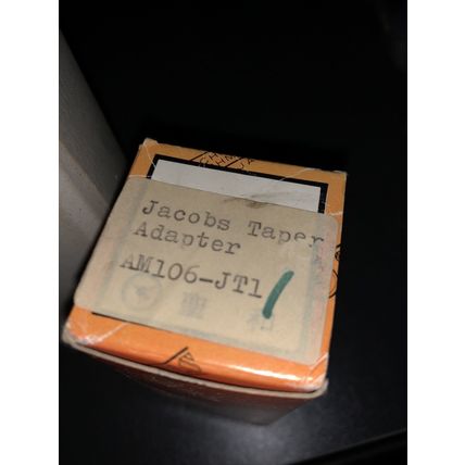 NEW DAPRA AM106-JT1 MORSE TAPER ADAPTERS #1 MT JACOBS AM106-JT1,AN