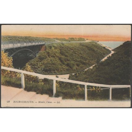 Middle Chine, Bournemouth, Hampshire, 1918 - Lévy Postcard LL92