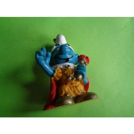 King Emperor smurf yellow colour mould