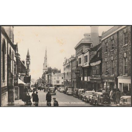 High West Street, Dorchester, Dorset, c.1950 - Salmon RP Postcard