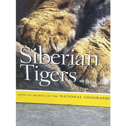 National Geographic Magazine February 1997- Siberian Tigers Collectable w