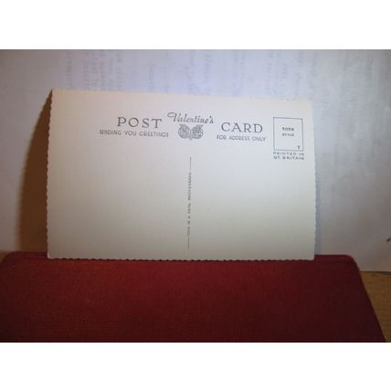 MARBLE CHURCH, BODELWYDDAN, Wales vintage unused postcard RP by Valentine =