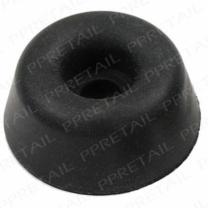 10x Black Rubber Toilet Seat Buffer Pads SMALL-LARGE Furniture Bathroom Pad Stop