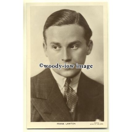 b2528 - Film Actor - Frank Lawton - Picturegoer postcard no 494