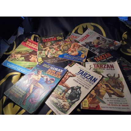 TARZAN SILVER AGE LOT!! 1965-1970! Gold Key Comics! Worth $36.00! $25.00 + Shipp